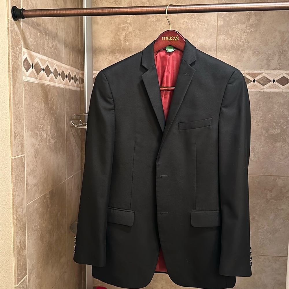 Alfani Men's Stretch Performance Solid Slim-Fit S… - image 1